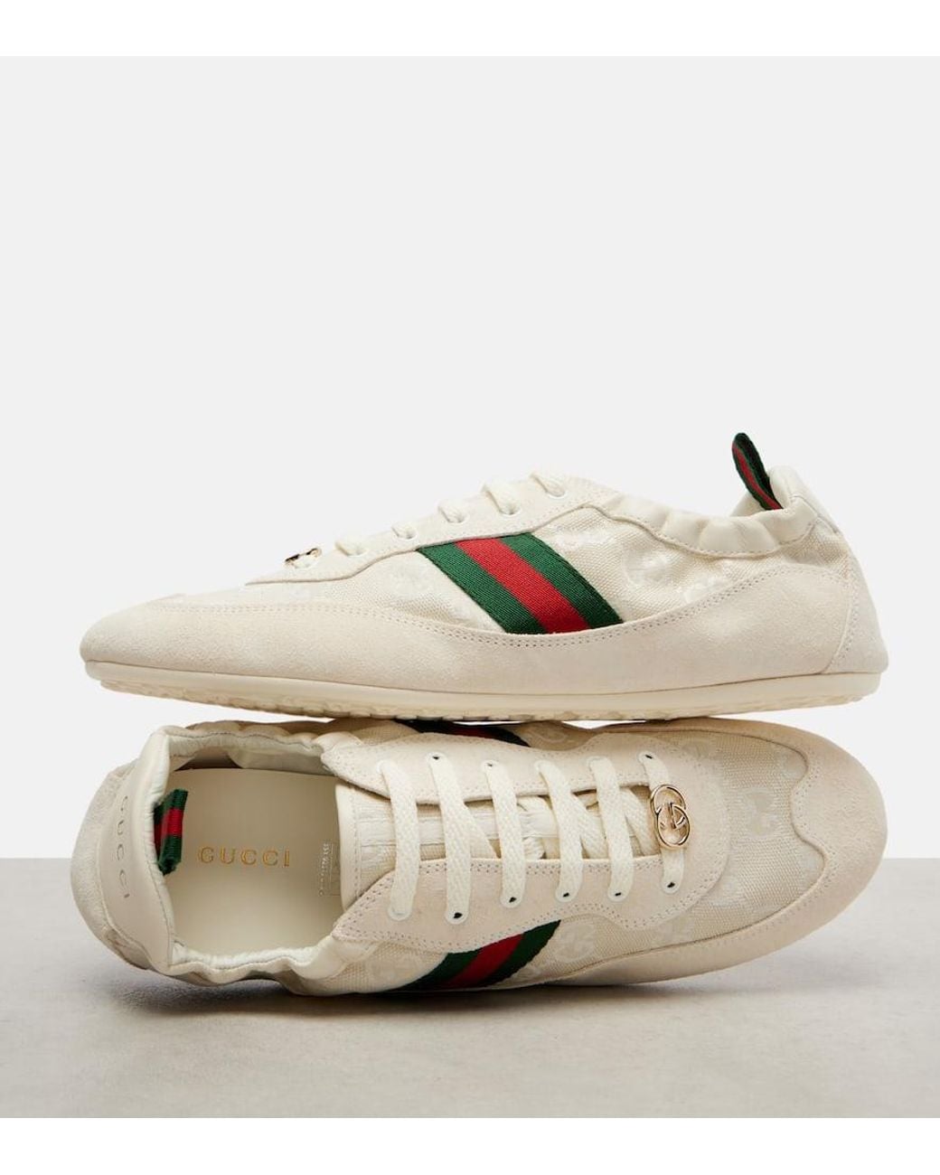 Baskets Shift Pour Femme, Taille Gucci en coloris White