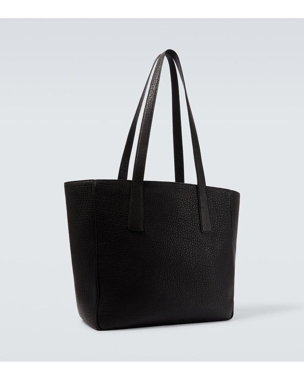 Borsa A Spalla Hector di The Row in Black da Uomo