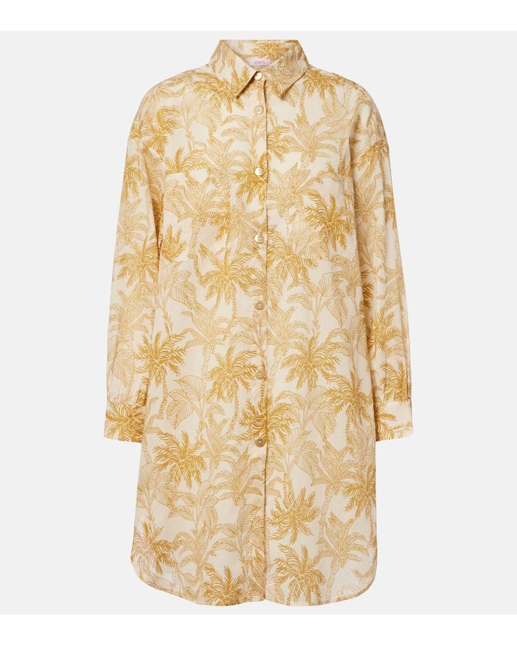 Camicia Exotisme di Eres in Metallic