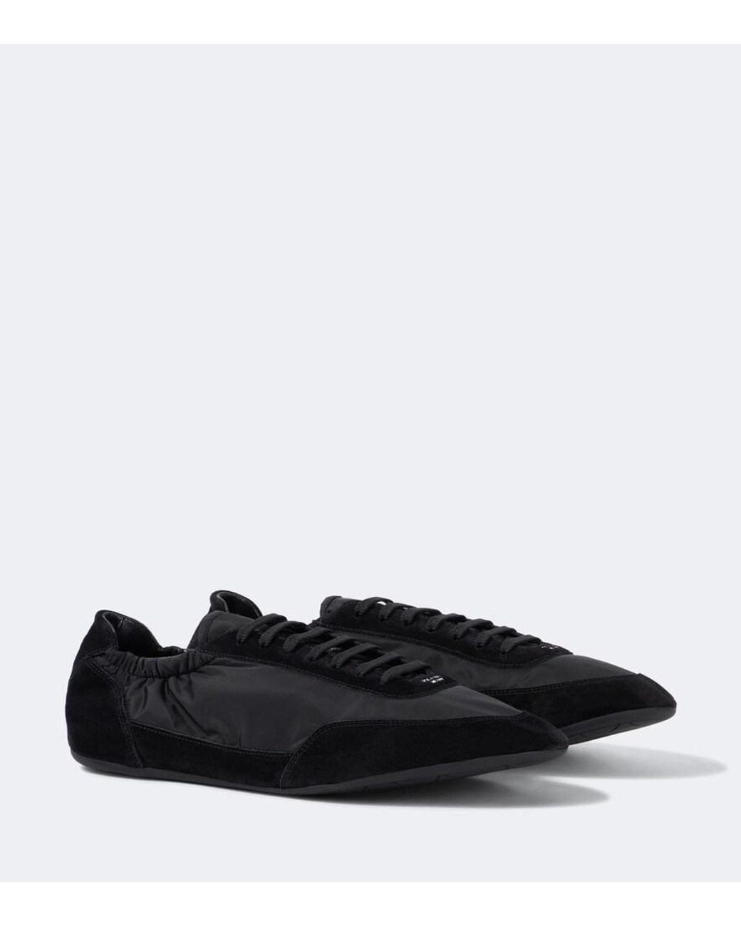 Prada Sneakers Collapse Aus Re-Nylon Mit Veloursleder in Black für Herren