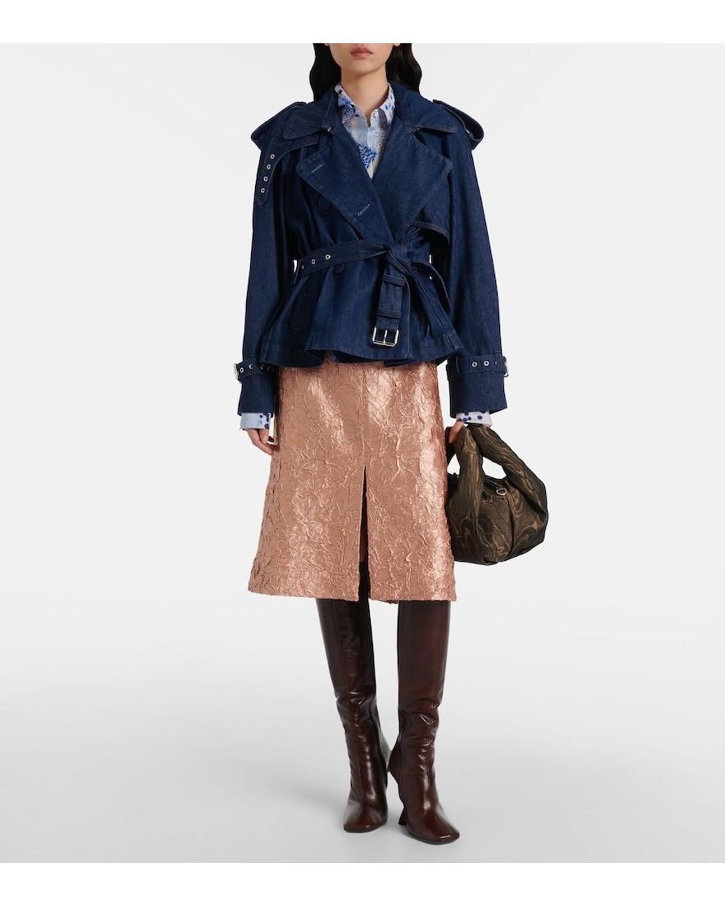 Dries Van Noten Blue Denim Jacket