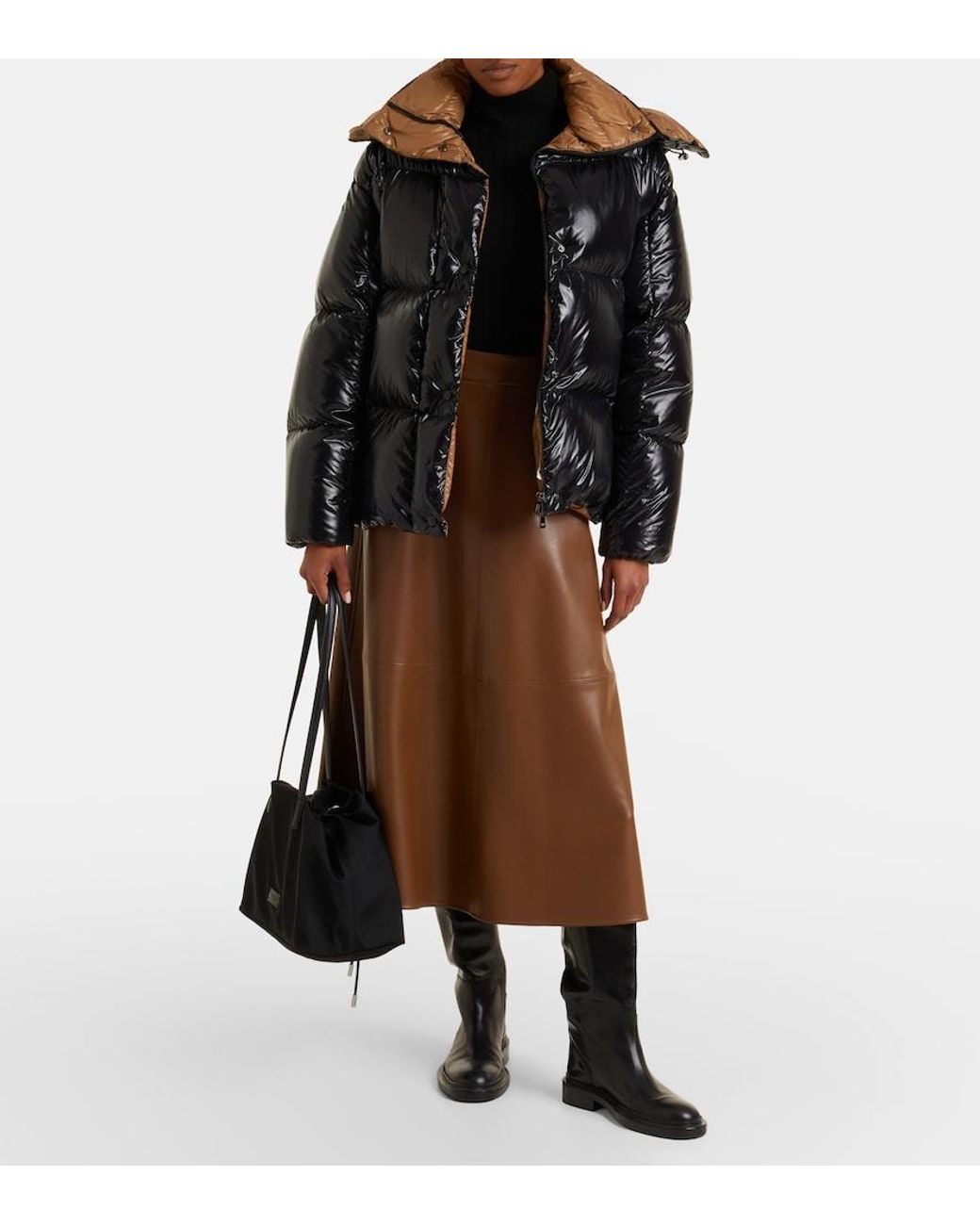 Moncler Black Parana Down Jacket
