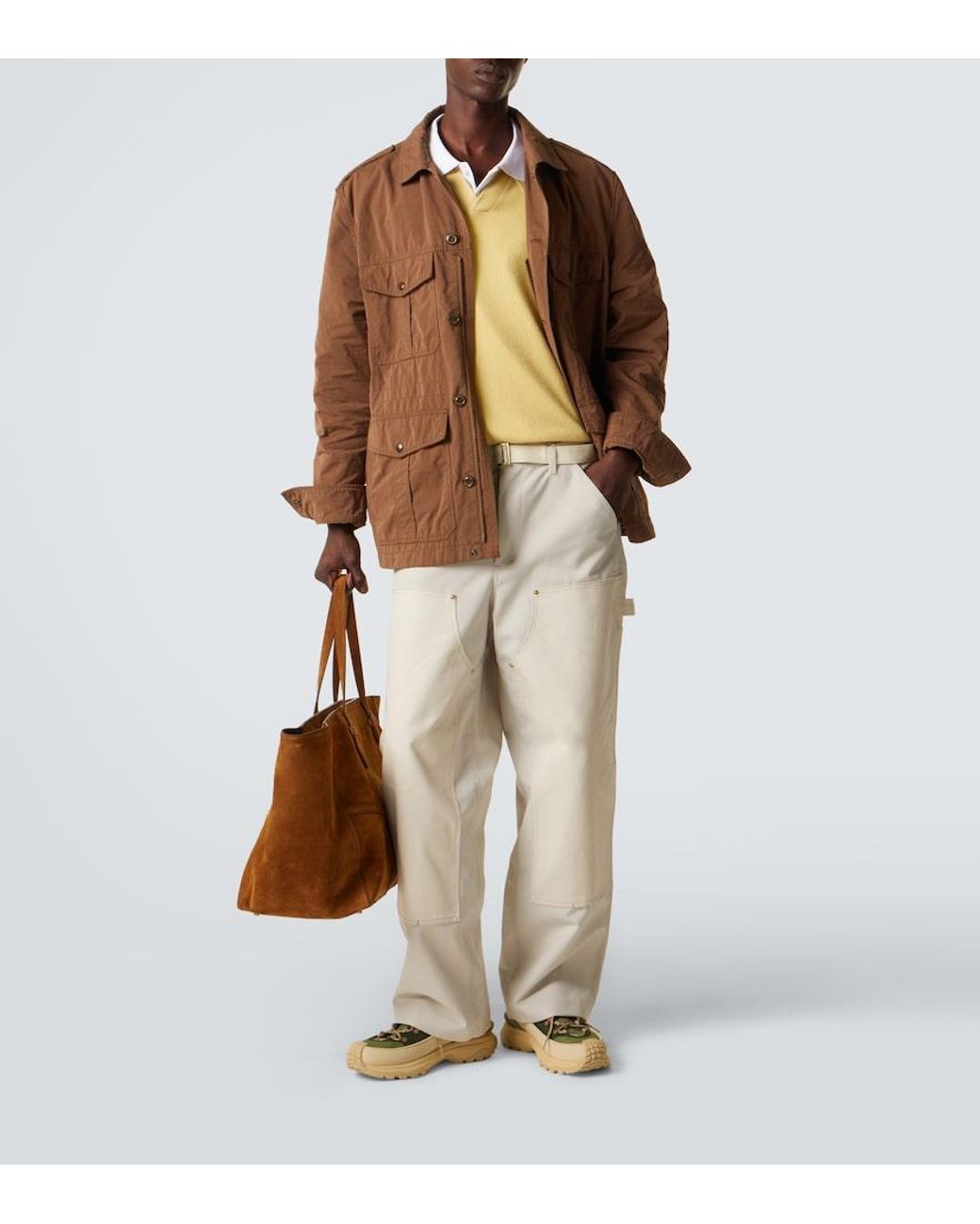 Moncler Brown Amnicon Field Jacket for men