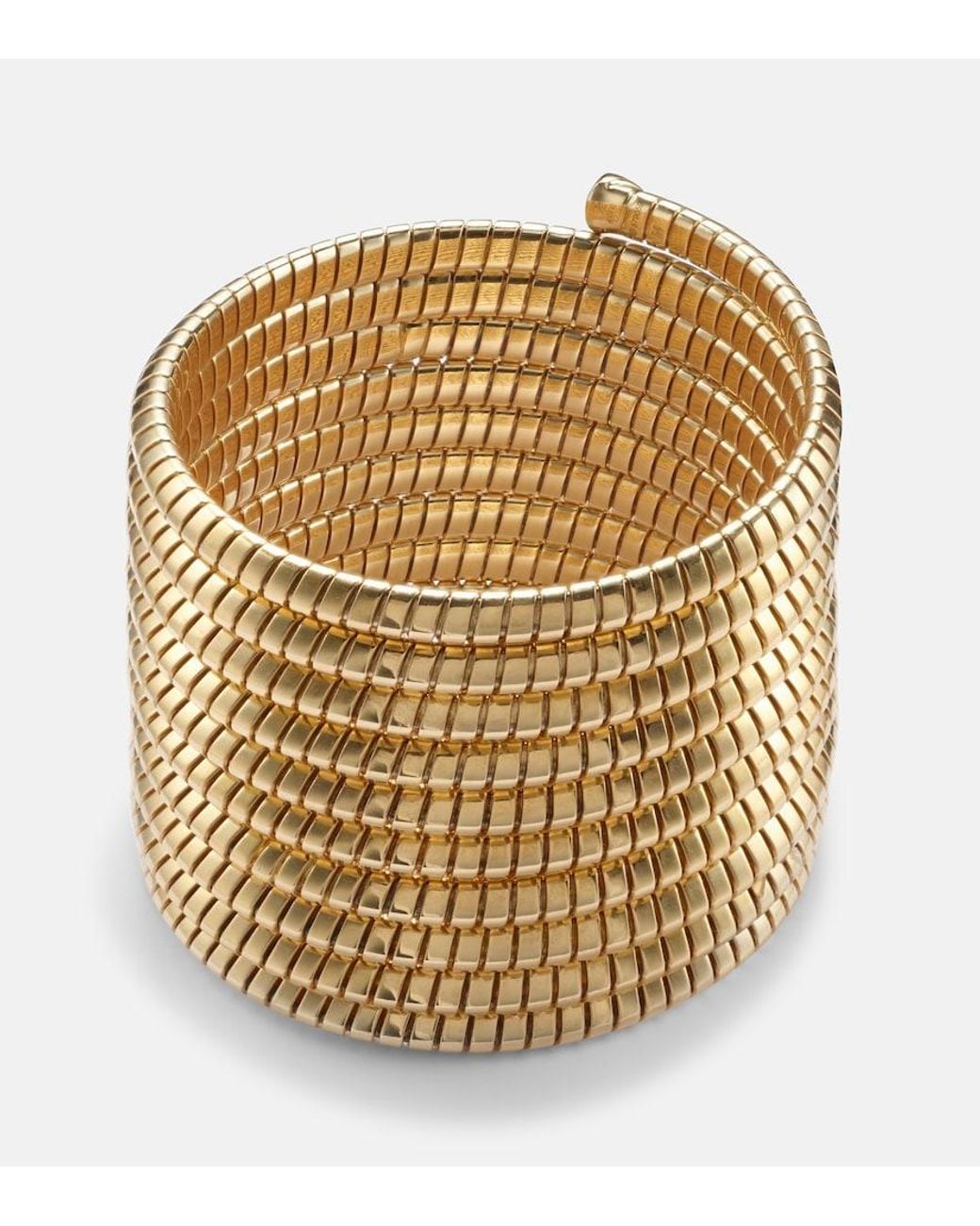 Marina B Metallic Trisolina 18Kt Bangle With Diamonds