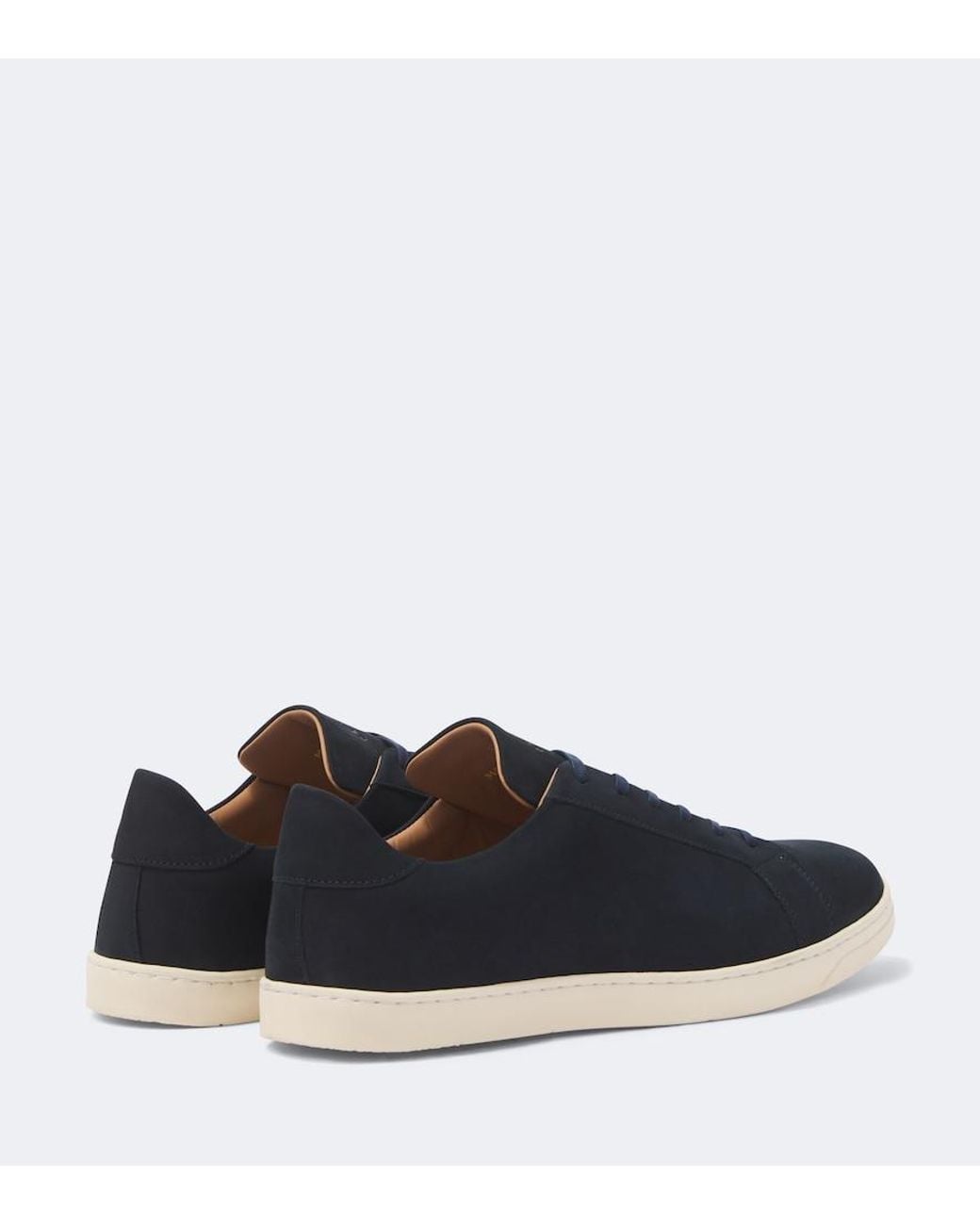 George Cleverley Blue Jack Iii Leather Sneakers for men