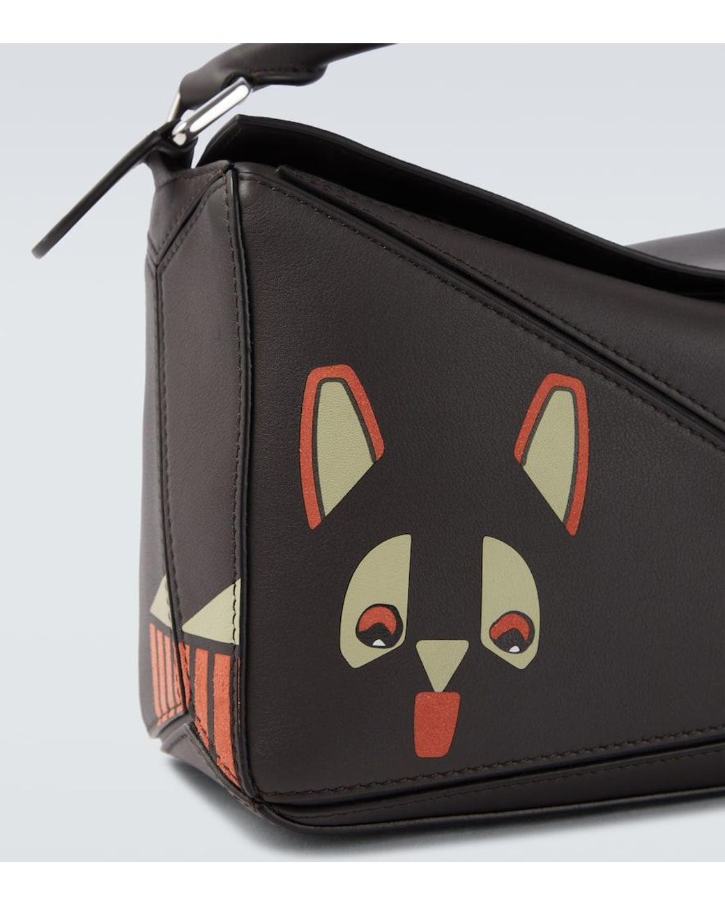 Loewe X Louis Wain Tote Bag Puzzle Futurist Cats Small in Black für Herren