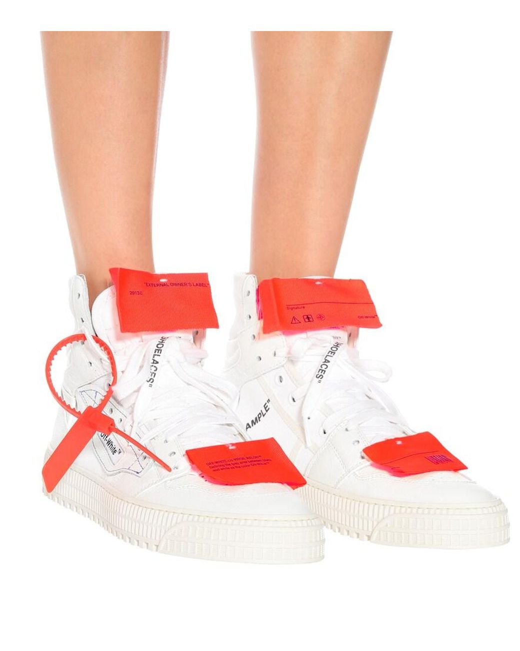 Sneakers Off-Court 3.0 in pelle di Off-White c/o Virgil Abloh in Bianco |  Lyst