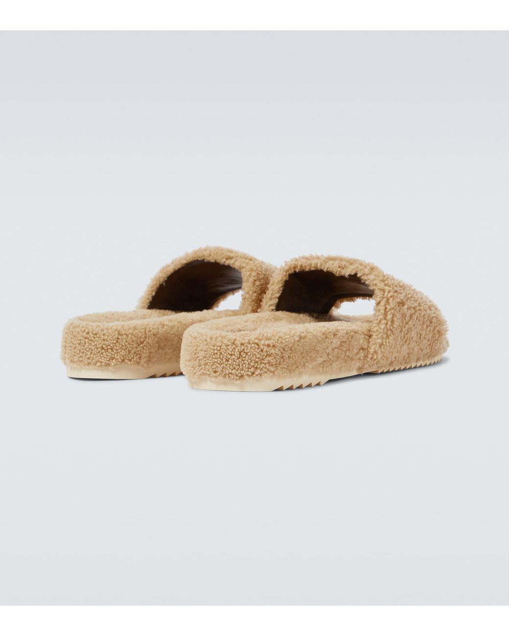 gucci north face shearling