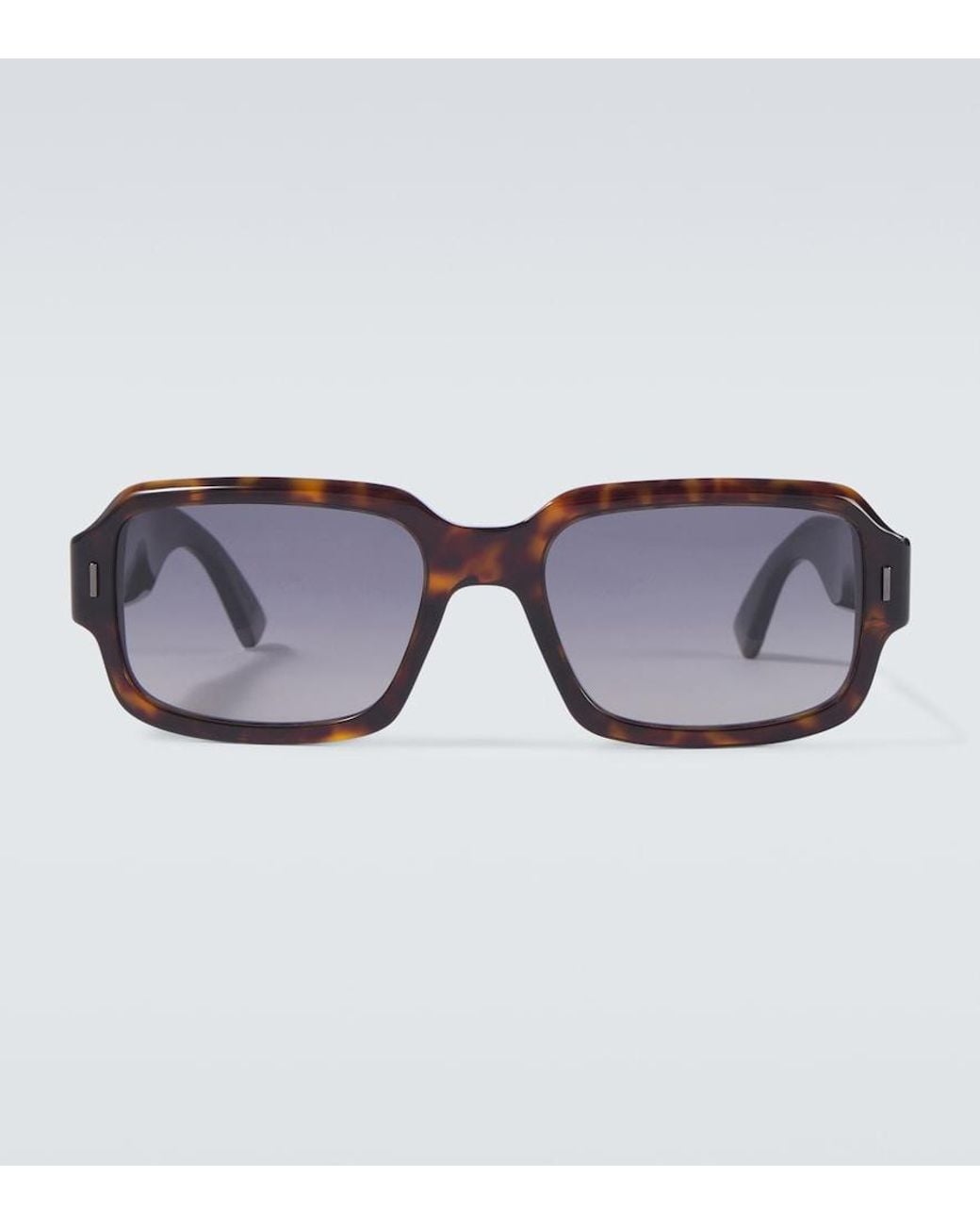 Dior Brown Diortailoring S2I Rectangular Sunglasses for men