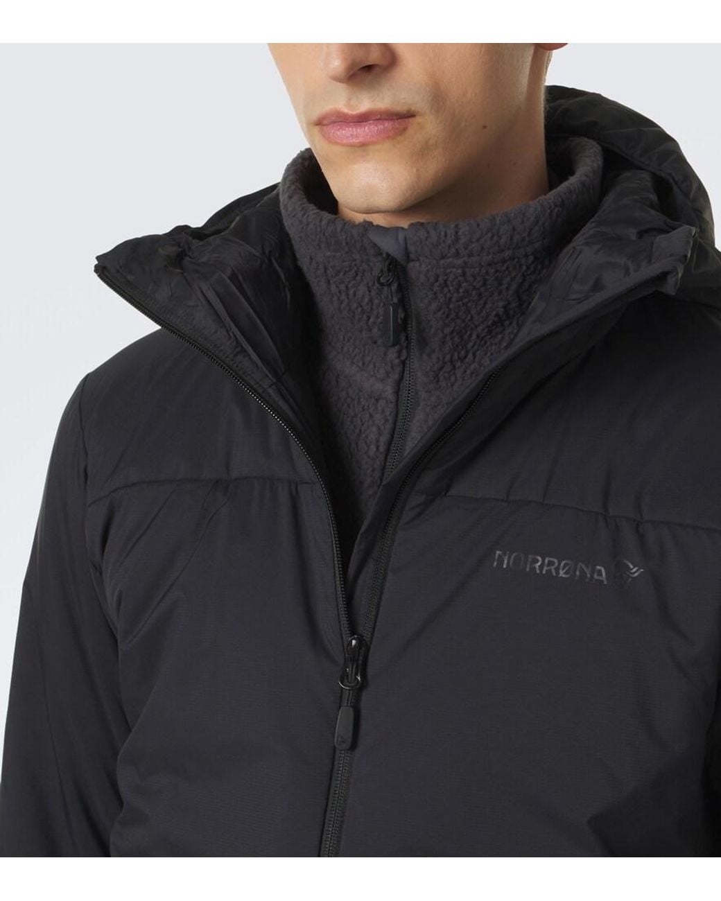 Norrona Black Femund Thermo60 Ski Jacket for men