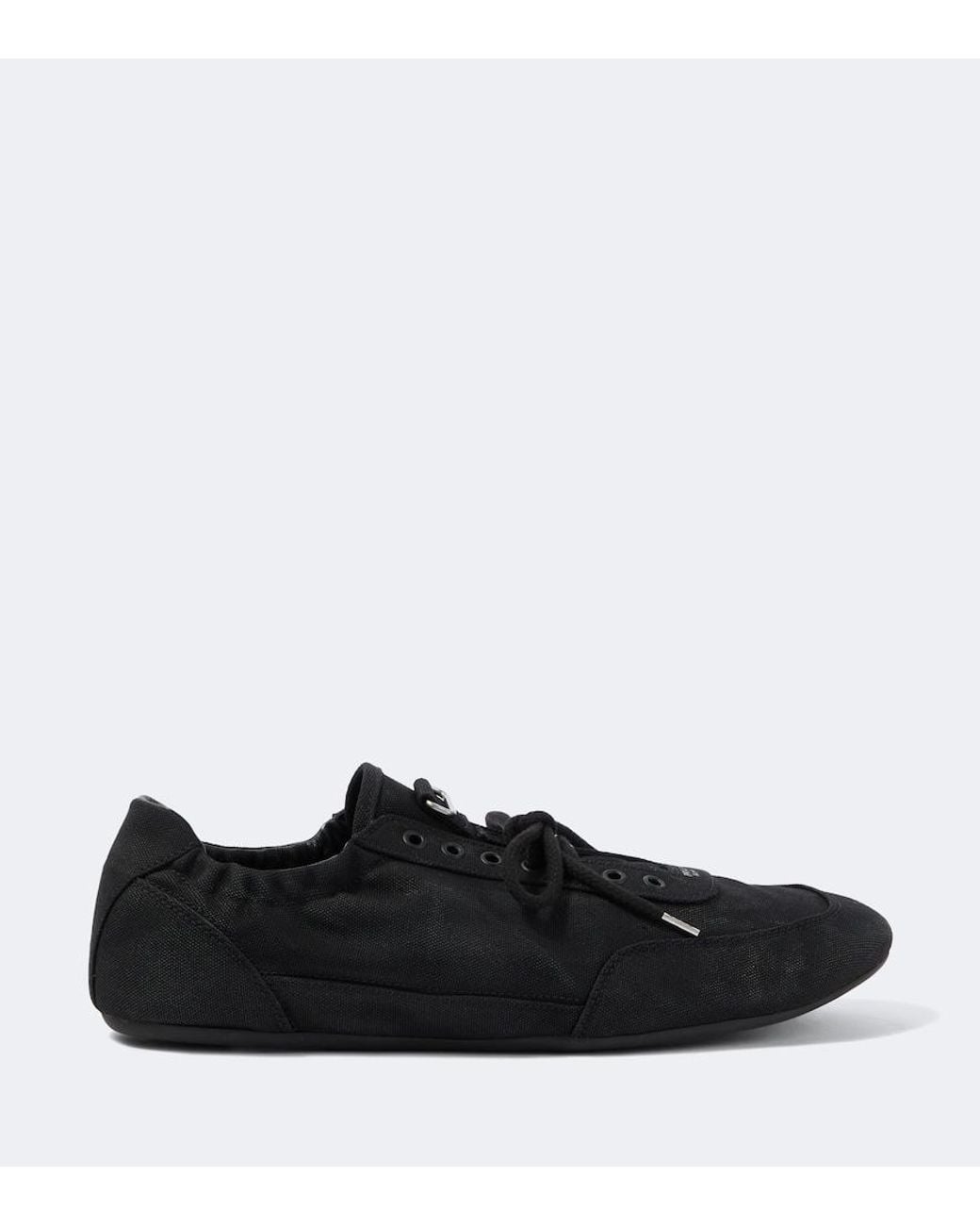 Prada Sneakers Collaps Aus Canvas in Black für Herren