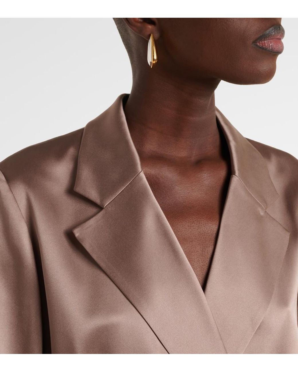 Joseph Brown Joubert Silk Satin Jacket