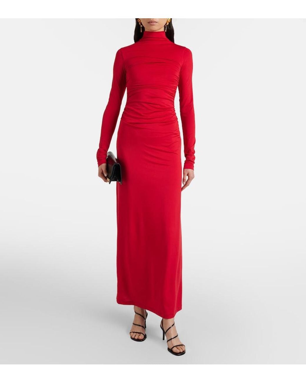 Altuzarra Red Jazmina Maxi Dress