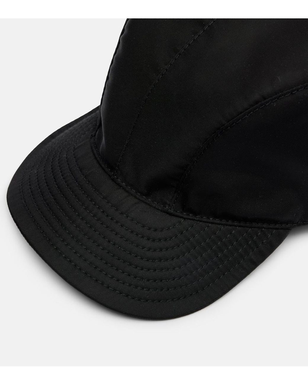 Prada Black Re-Nylon Baseball Cap