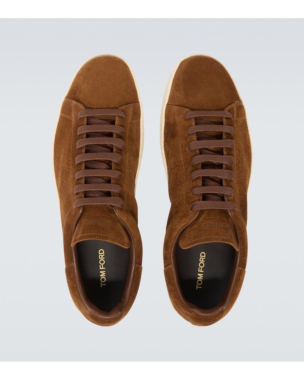 Baskets Warwick En Daim Perfore Tom Ford pour homme en coloris Brown