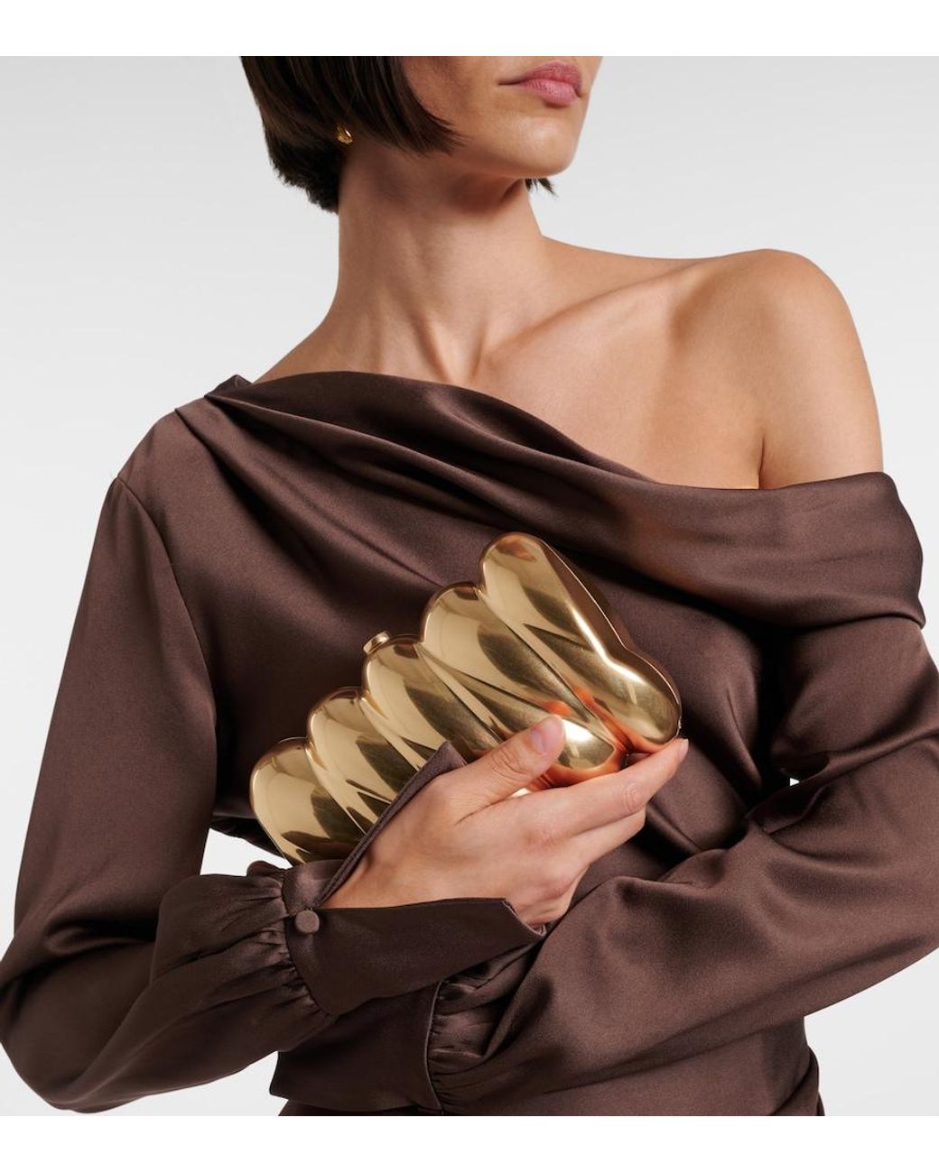 Jonathan Simkhai Natural Reya Clutch