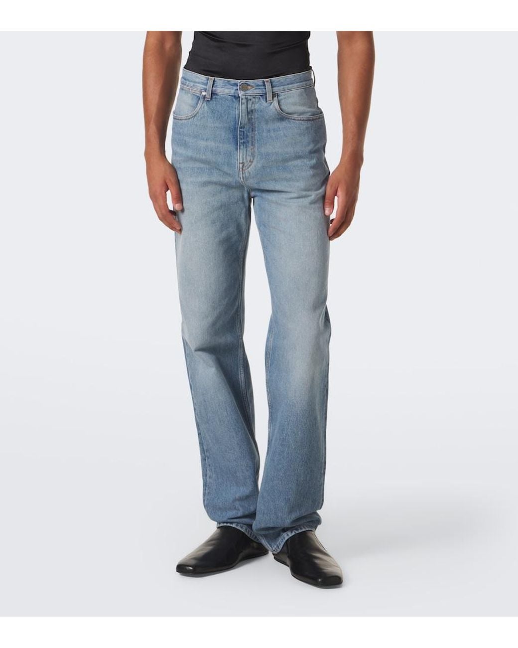 Gucci Blue Straight Jeans for men