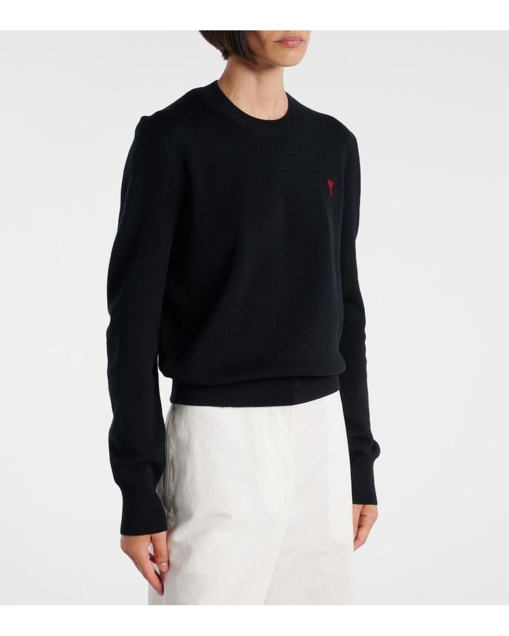 Pullover Ami De Cour di AMI in Blue