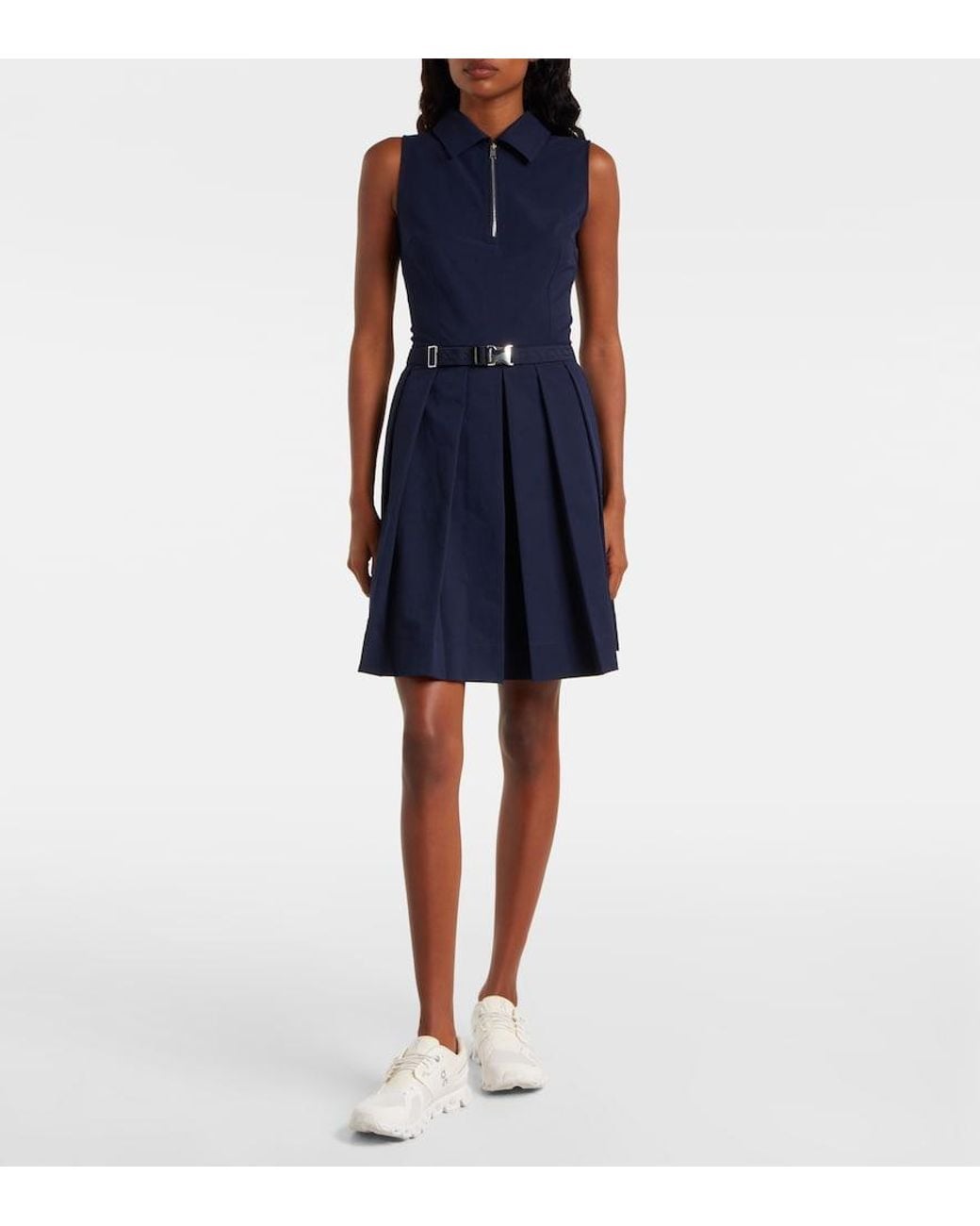 Tory Burch Blue Stretch Golf Dress