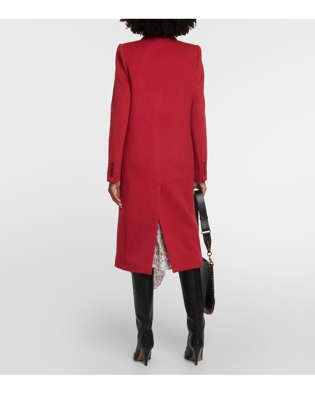 Isabel Marant Red Coats Fuchsia