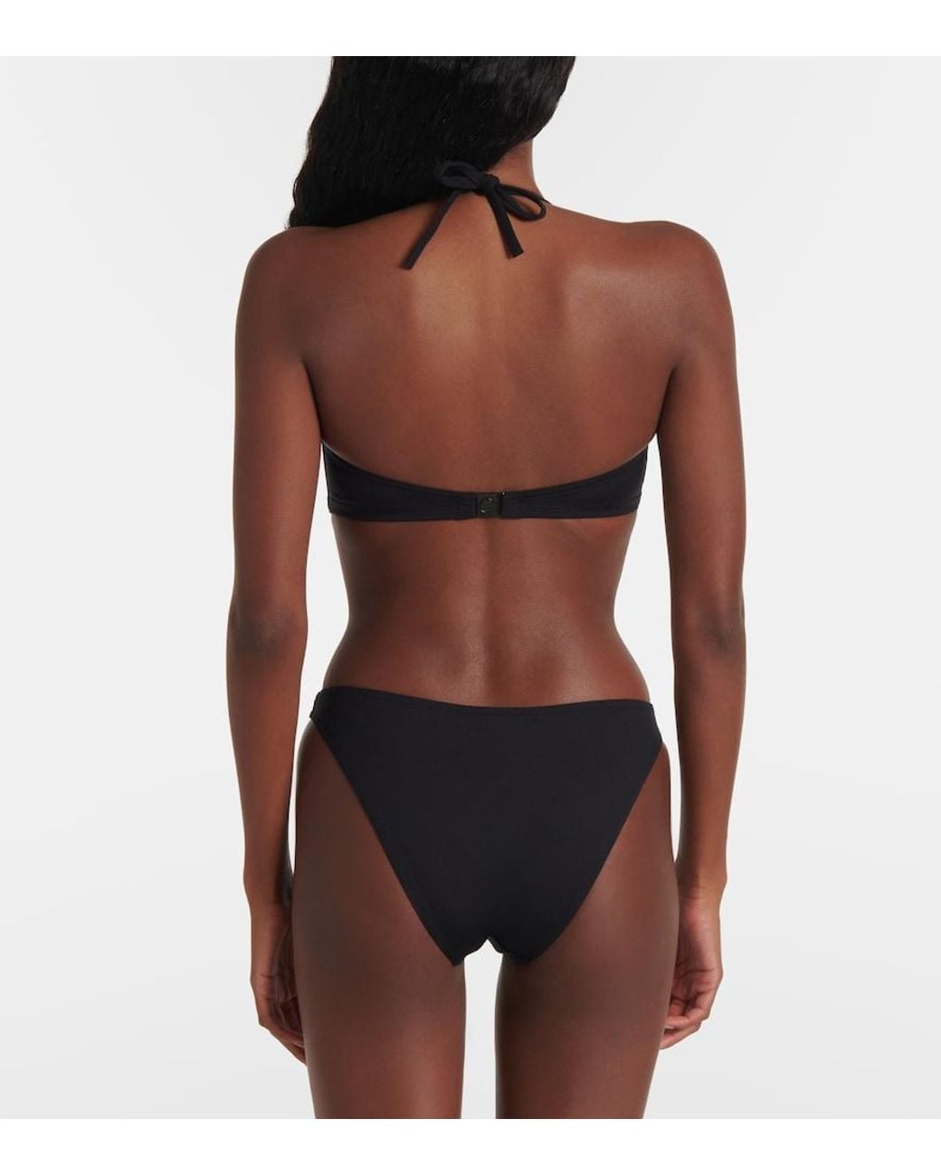 Eres Black Gang Triangle Bikini Top