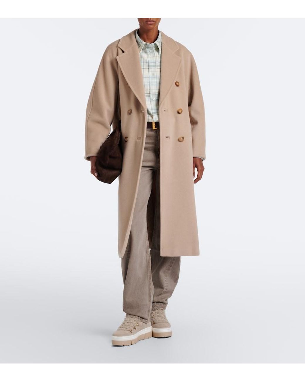 Bogner Natural Vaduz Shearling And Suede Ankle Boots