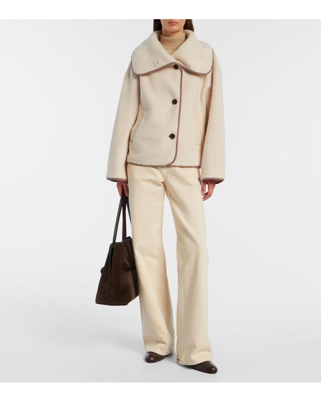 Veste Romane Varley en coloris Natural