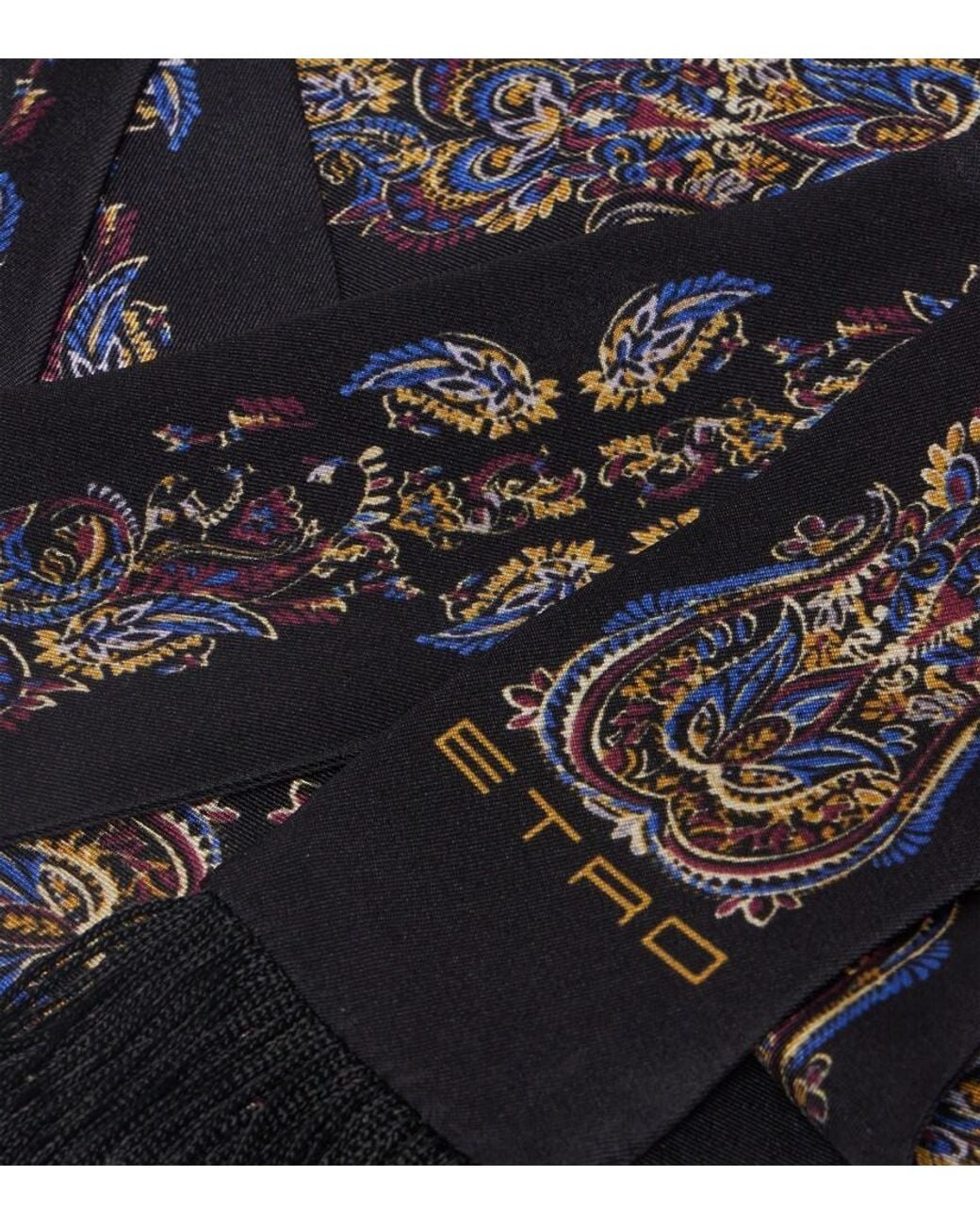 Sciarpa Paislina di Etro in White