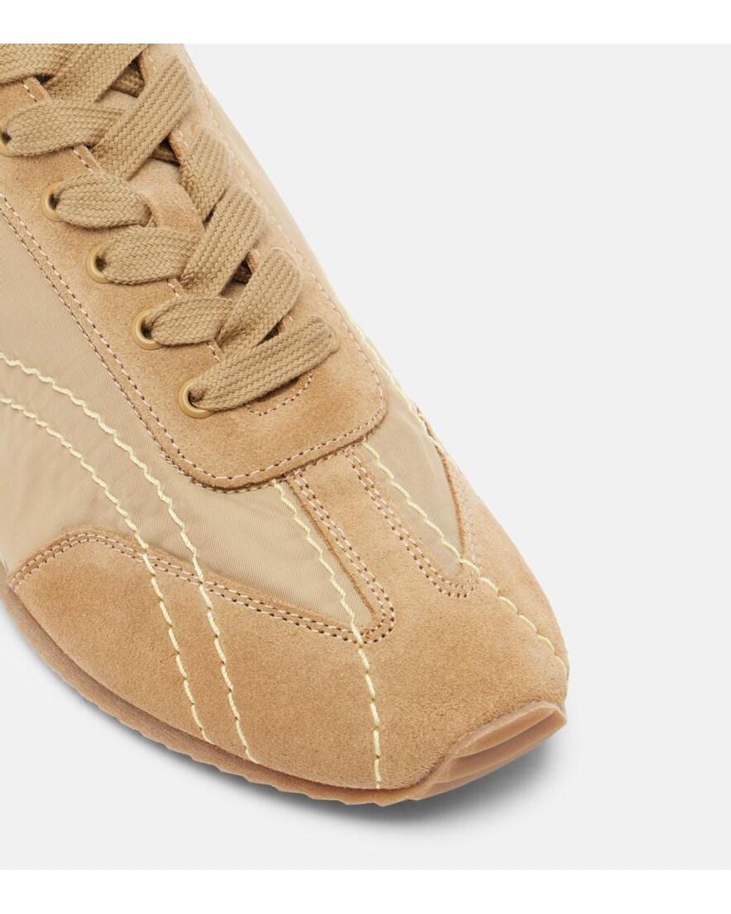 Baskets Flex En Daim Totême en coloris Natural