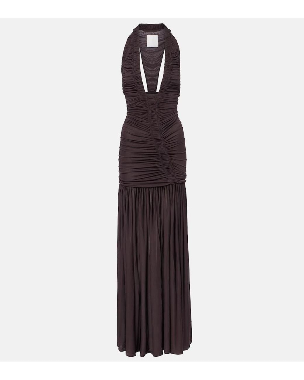 Christopher Esber Purple Orion Maxi Dress