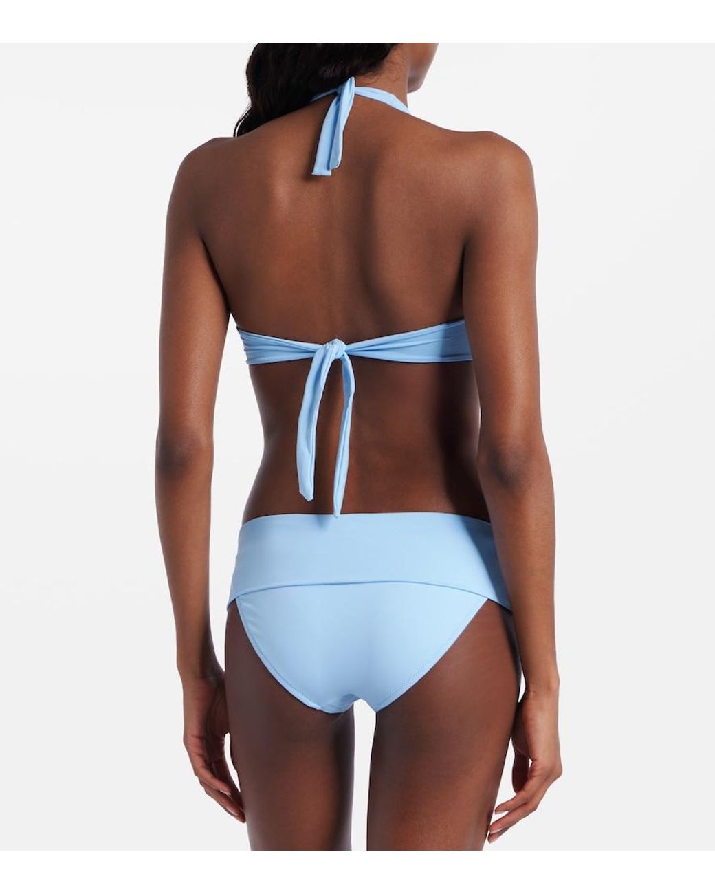 Melissa Odabash Blue Bikini-Oberteil Provence