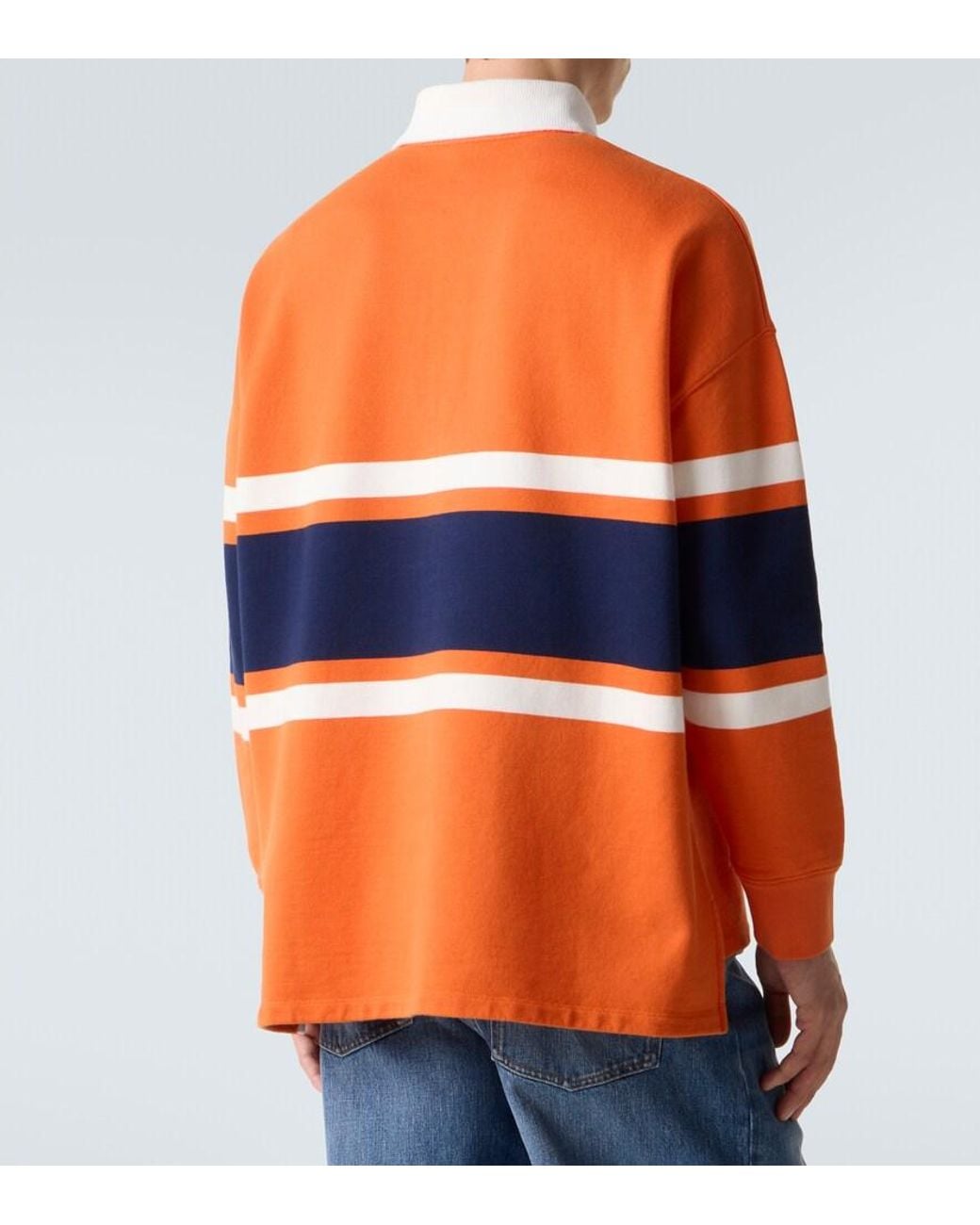Loewe Orange Anagram Polo for men