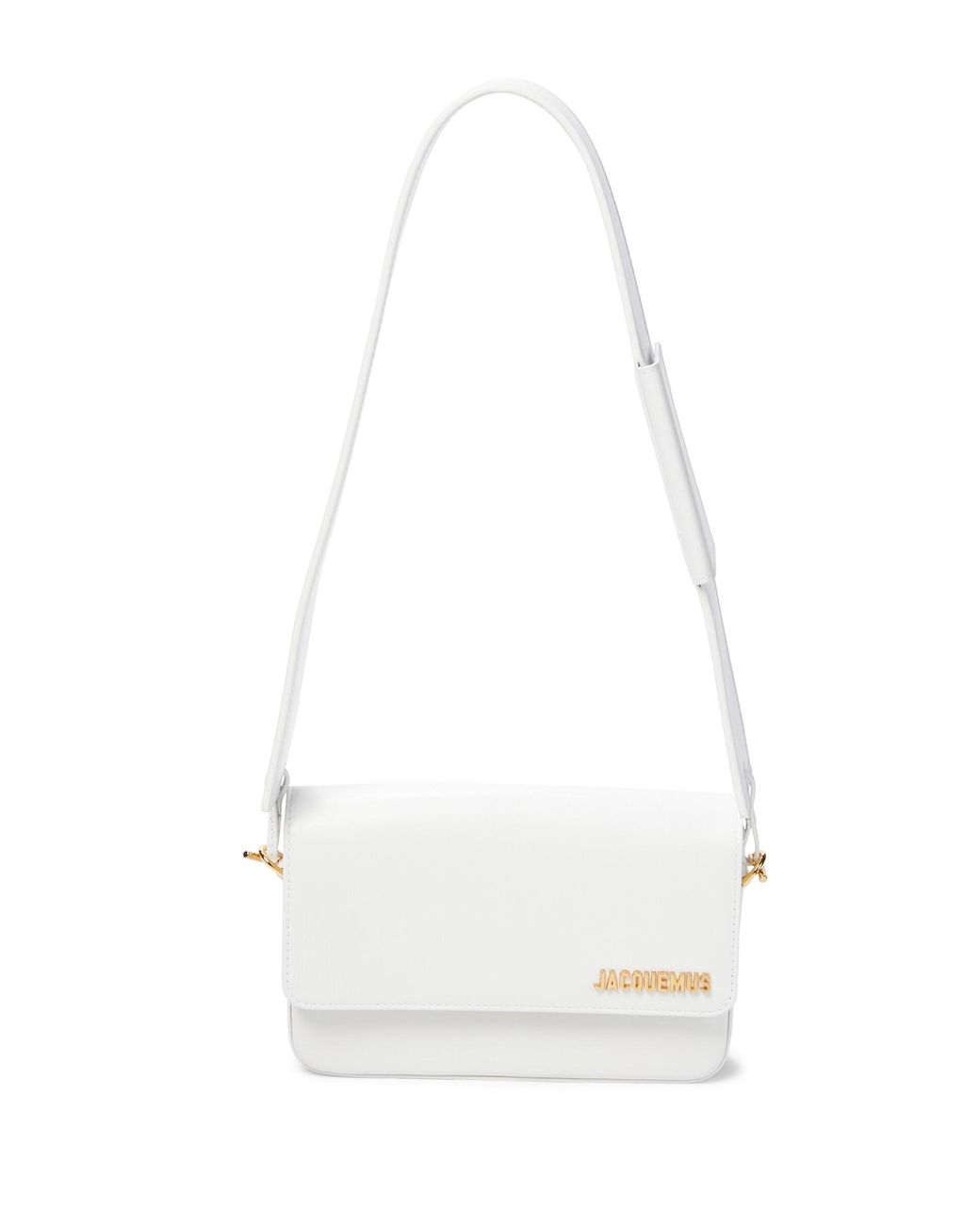 Jacquemus Le Carinu Leather Shoulder Bag in White Lyst