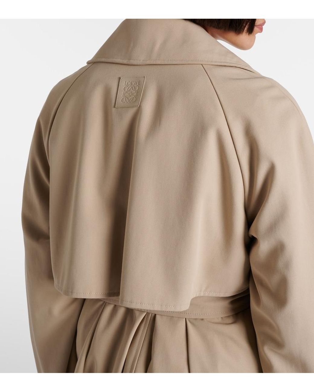 Loewe Natural Cotton Gabardine Jacket