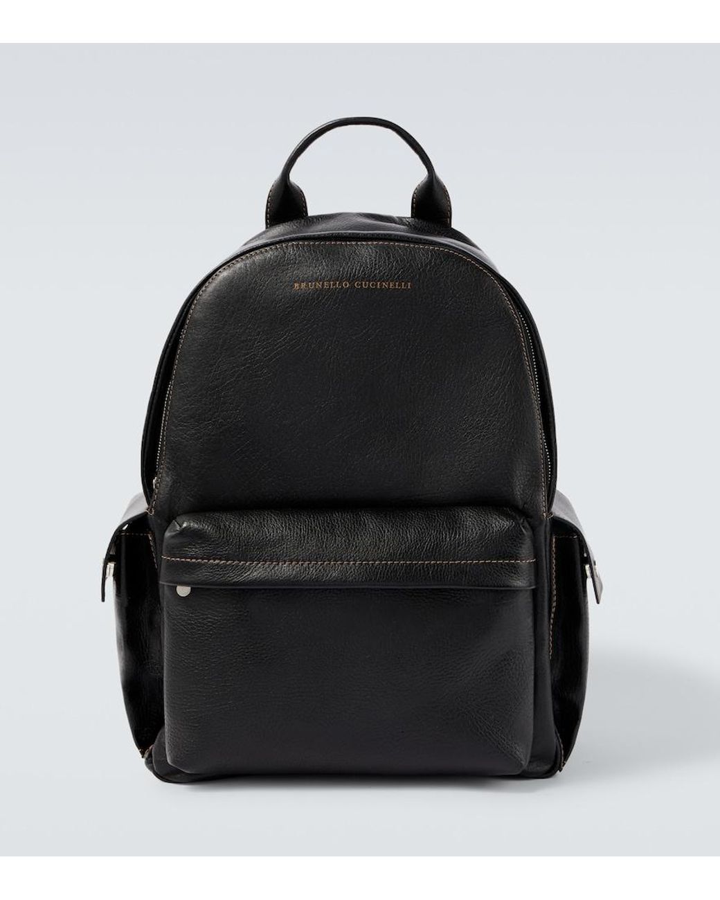 Zaino di Brunello Cucinelli in Black da Uomo