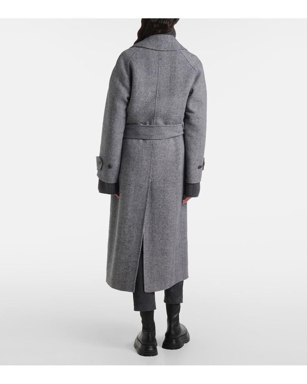 Joseph Gray New Navarre Virgin Wool Coat
