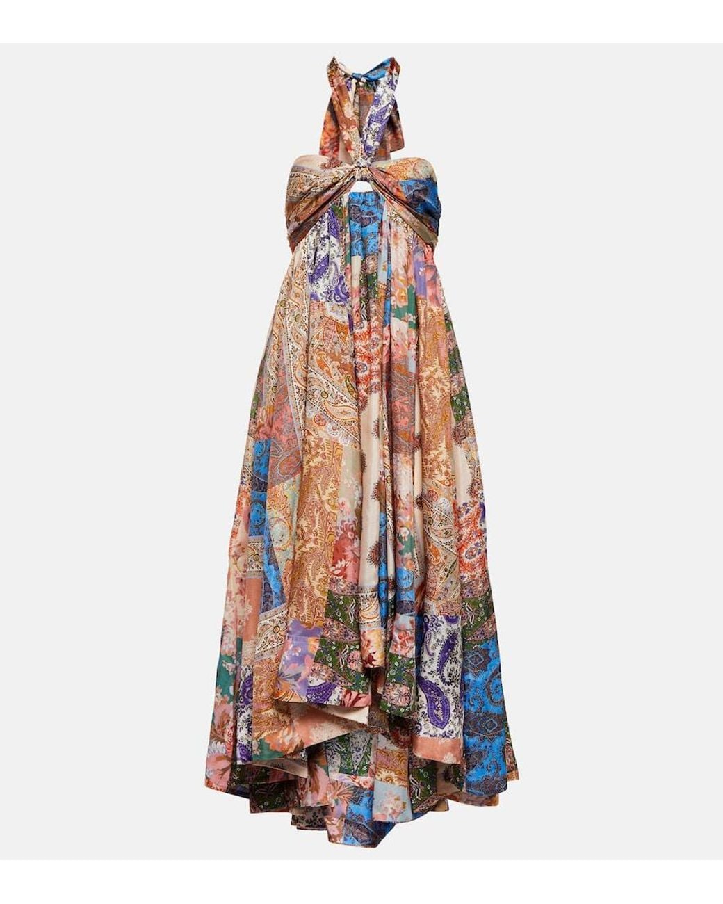 Zimmermann White Silk Dress
