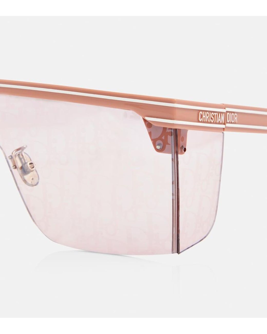Dior Pink Diorclub M1U Shield Sunglasses