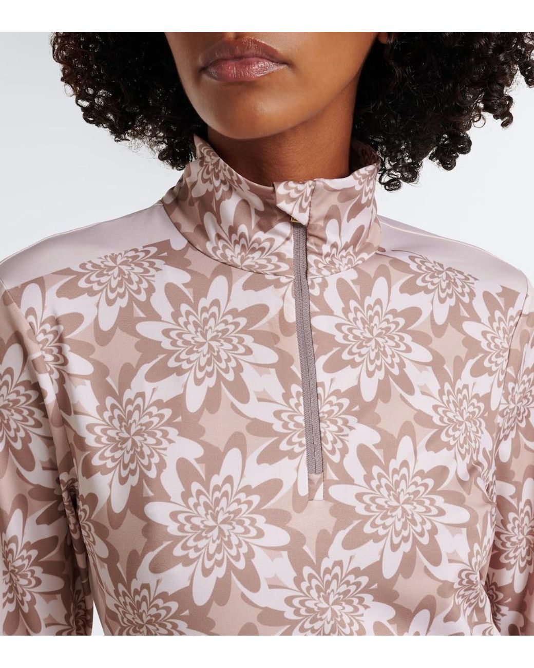 Top De Esqui Beline Estampado Bogner de color Pink