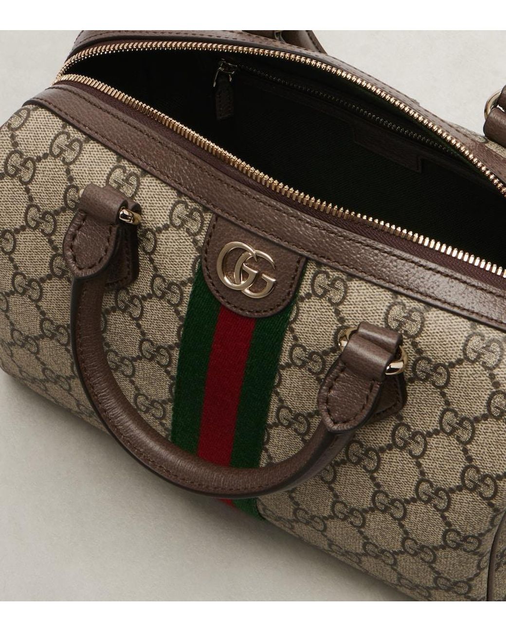 Gucci Metallic Ophidia Medium Gg Top-Handle Bag