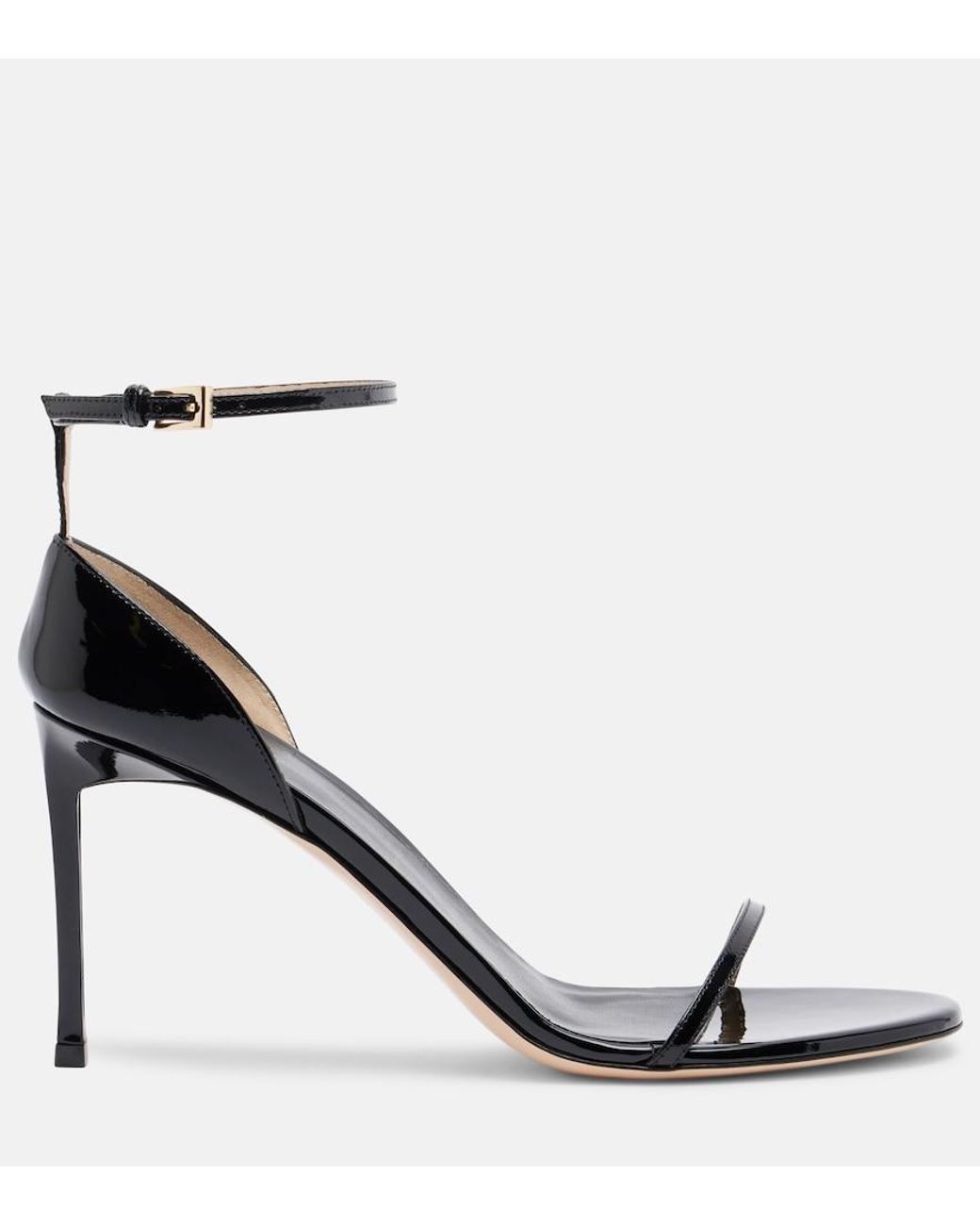 Tom Ford Metallic Vertigo Patent Leather Sandals