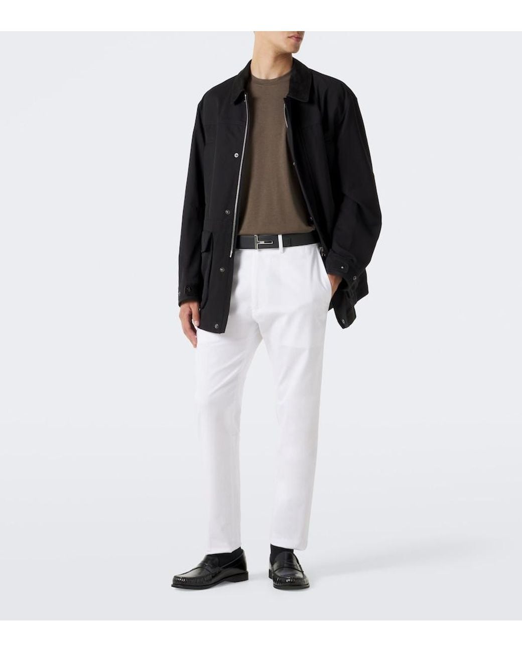 Tom Ford Brown Jersey T-Shirt for men