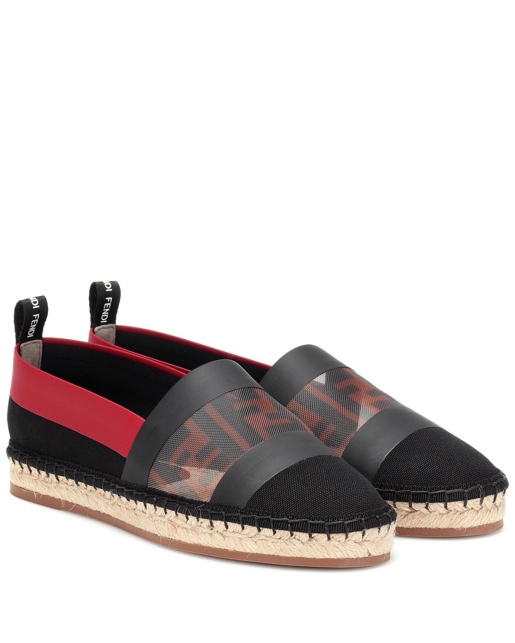 fendi canvas espadrilles