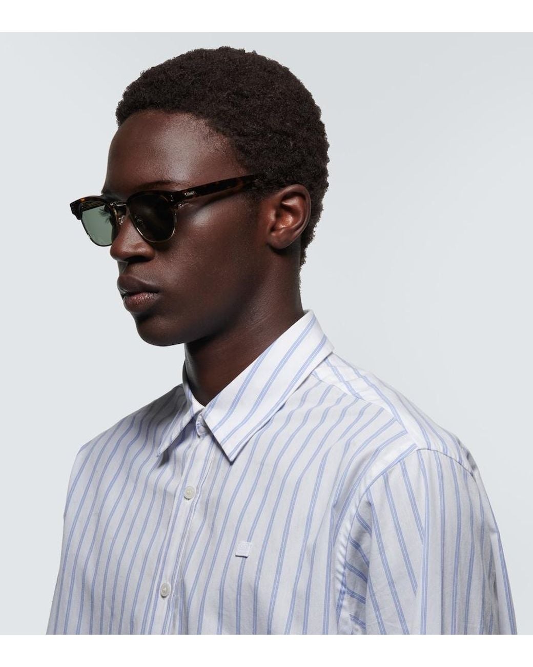 Cartier Green Browline Sunglasses for men
