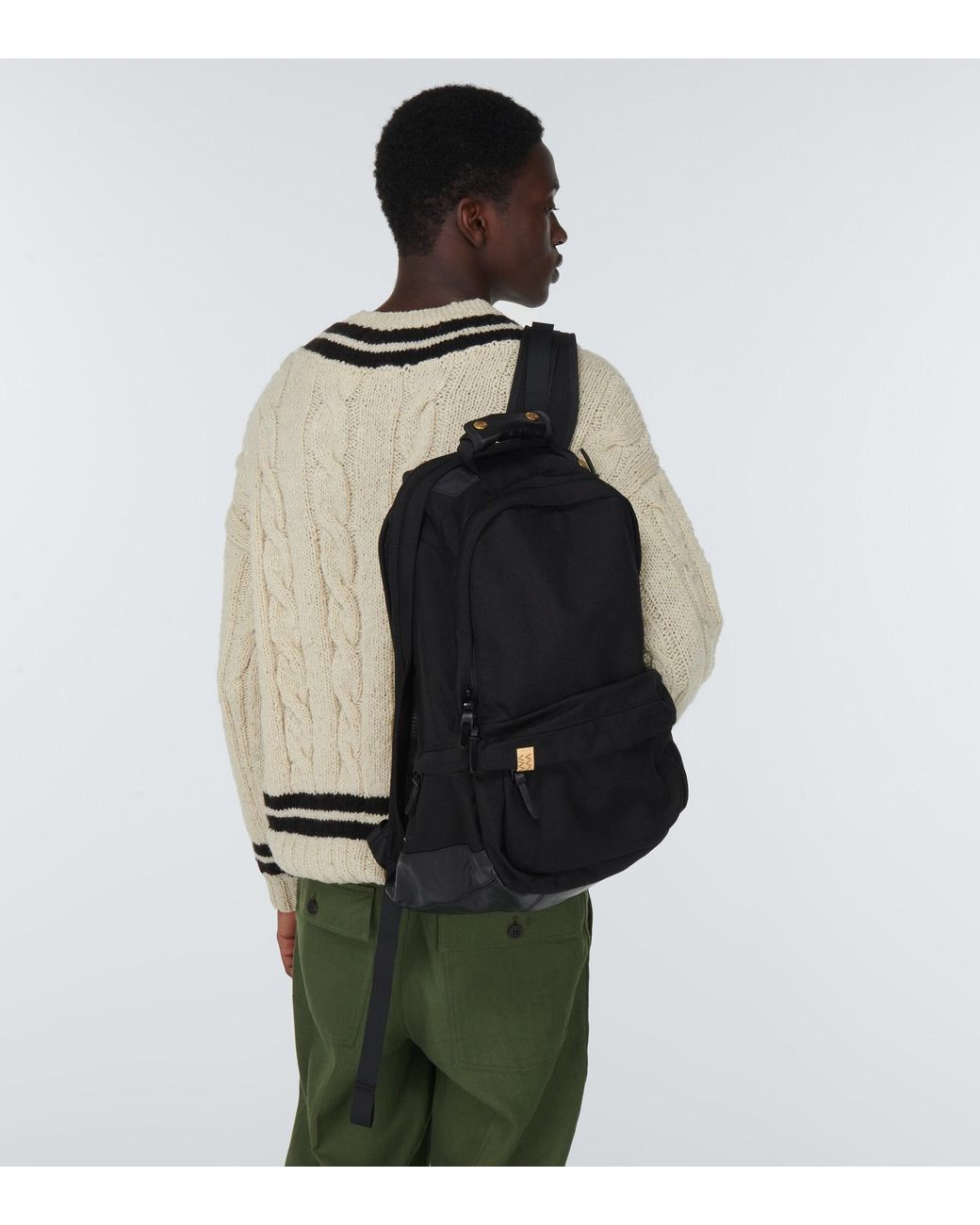 Visvim Men's Black Cordura® 22l Nylon Backpack