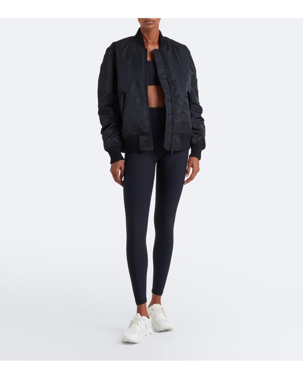 The Upside Black Tribute Bomber Jacket