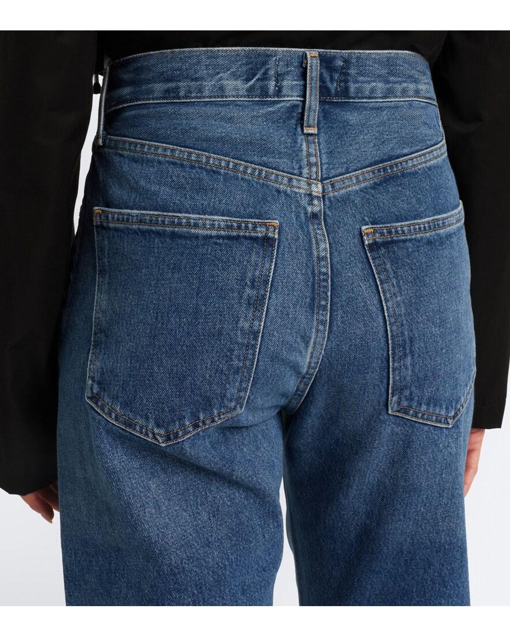 Agolde Blue '90S Straight Jeans