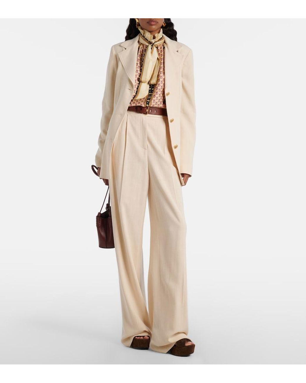 Etro Natural Safari Blazer