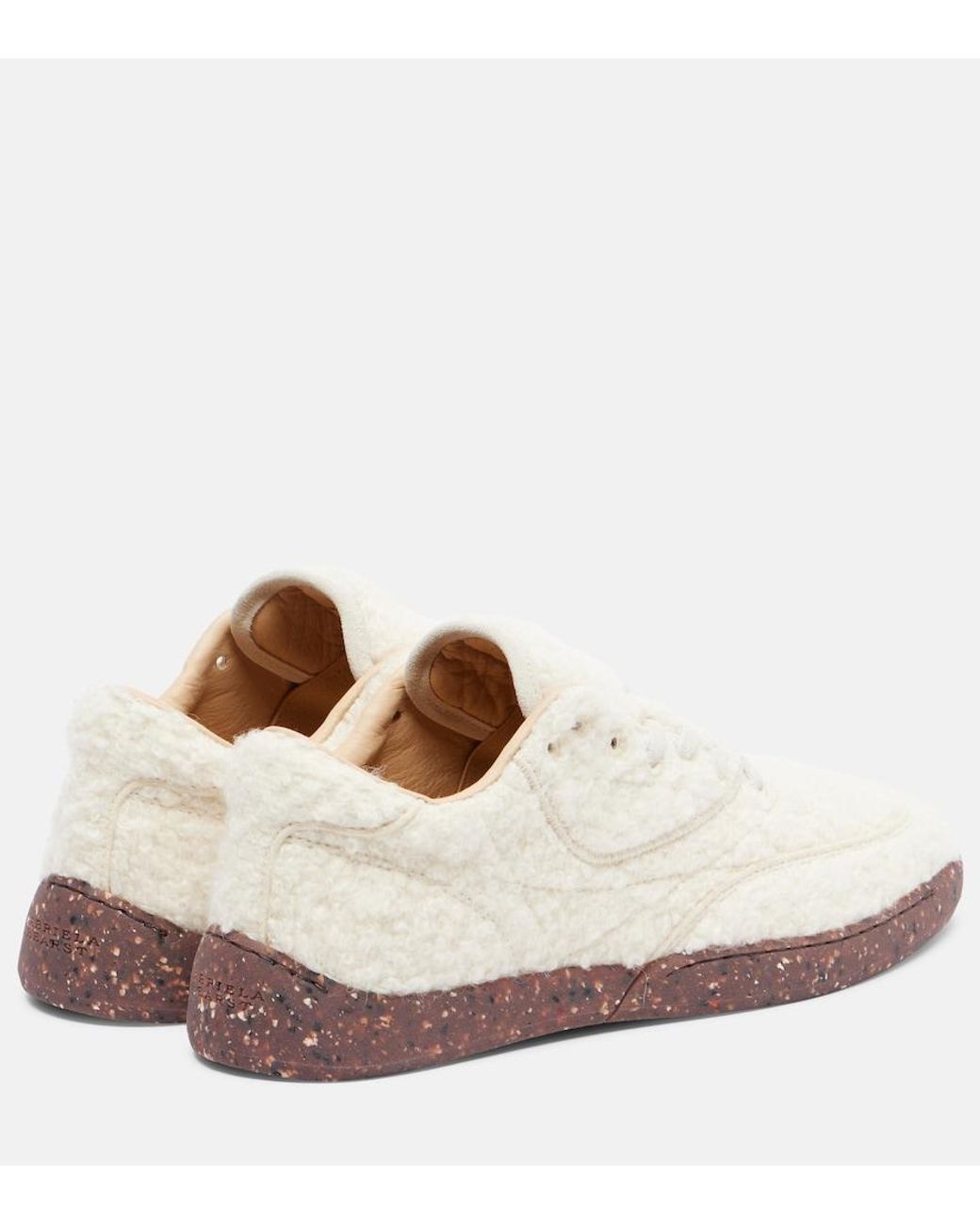 Gabriela Hearst Natural Ohio Cashmere Sneakers