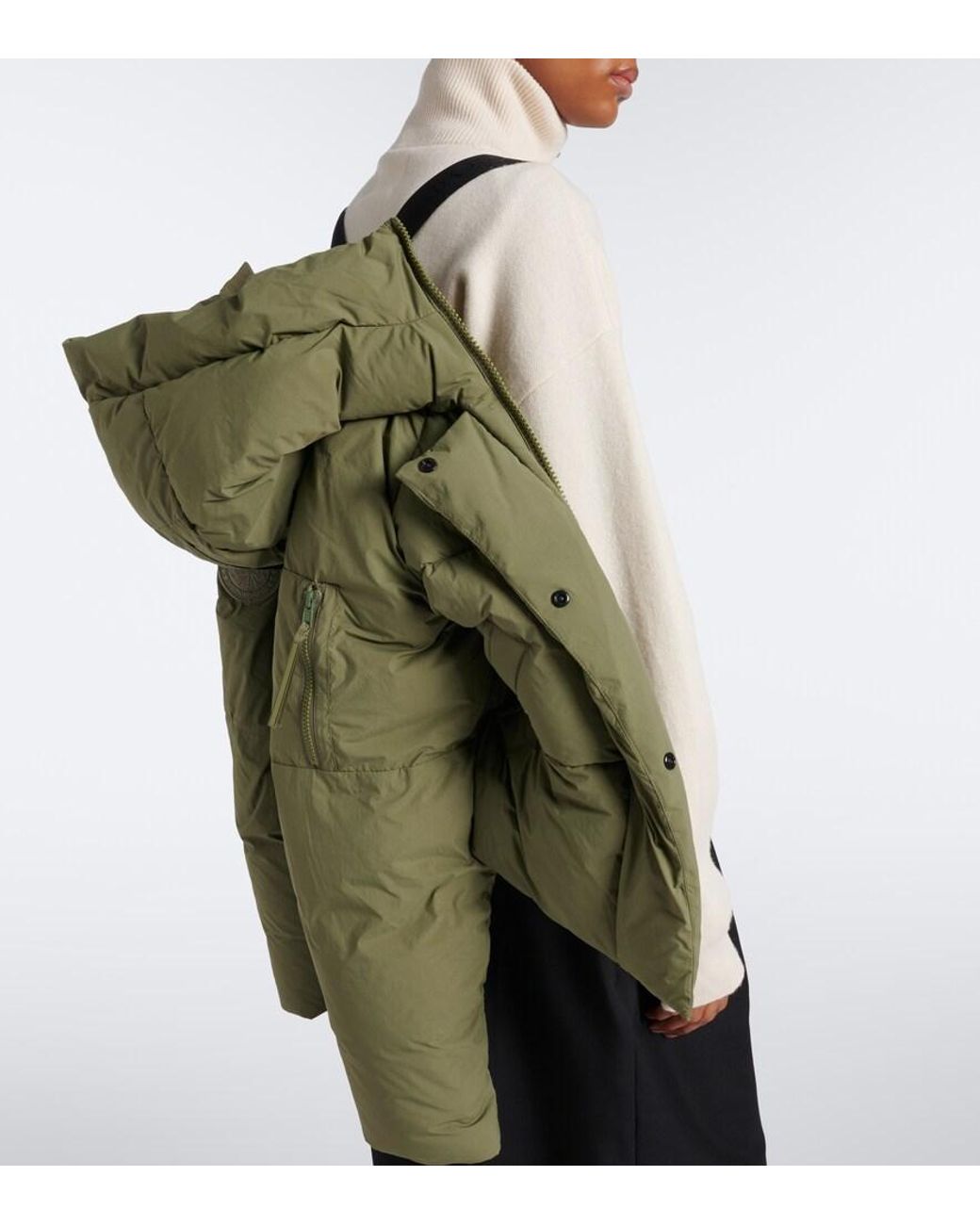 Canada Goose Green Chilliwack Hooded Down Jacket